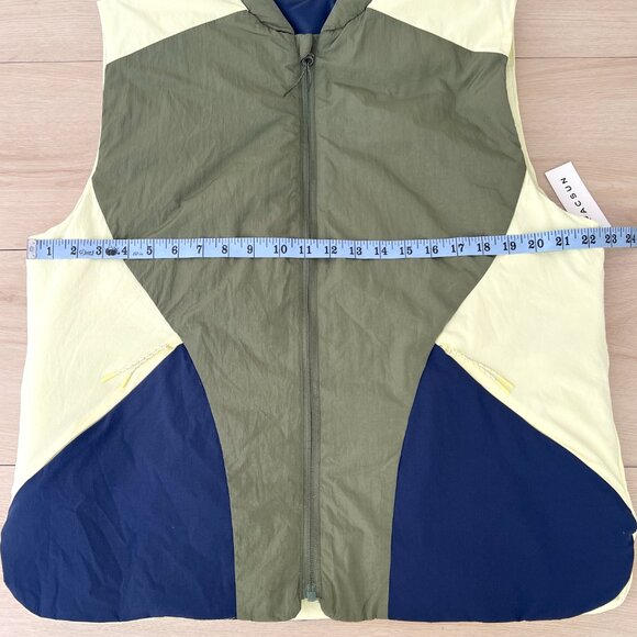 NWT PacSun A.R.C. Nylon Colorblock Vest UNISEX L Quiet Outdoors / 90s Aesthetic - Picture 12 of 15